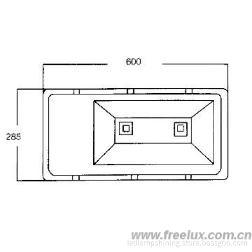 outdoor 140W LED Tunnel Light